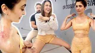 Dr Cipriano's Sister *Lady Luck HQ* gets the ULTIMATE CHIROPRACTIC EXPERIENCE!