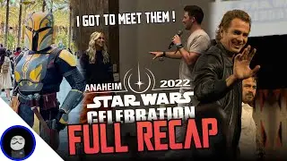 My INCREDIBLE First Time Going To Star Wars Celebration 2022 | Full Recap