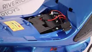 Детский электромотоцикл RiverToys HC-1388 - сборка