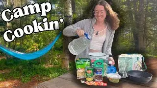 RAINY DAY Cook at Camp w/me! (3 easy meals) 😋