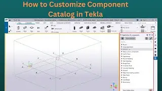How to Customize Component Catalog | Tekla Structures