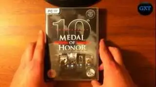 (MOH) Medal Of Honor+Limited Edition 10th Anniversary 2008 Video Game Unboxing-Overview HD 720P