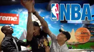 CRAZY INSTORE BASKETBALL GAME?