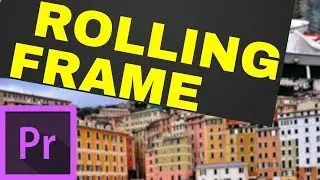 How to Make Rolling Frame Transitions effect in Premiere Pro Tutorial
