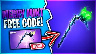 How To GET The "Minty Pickaxe" for FREE! (Reedem & Unlock Merry Mint Pickaxe)