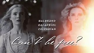 ❖ can i be free? | halbrand & galadriel feat. celebrían [au]