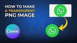 How to Make a PNG Transparent in Canva