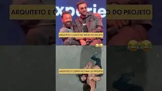 É raro, mas acontece muito na Arquitetura 😂😂