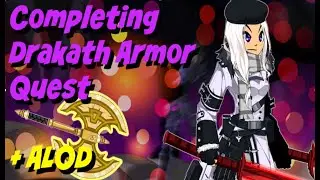 AQW | Getting Drakath's Armor + Ascended Light of Destiny 2019 | Kiori Hatsune