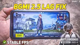 PERFECT 2GB 3GB 4GB RAM BGMI LAG FIX😱 | STABLE FPS IN LOW END DEVICE | NO FRAME DROP