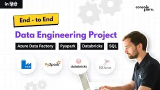 Complete End to End Data Engineering Project In Hindi | Pyspark | Databricks | Data Factory | SQL