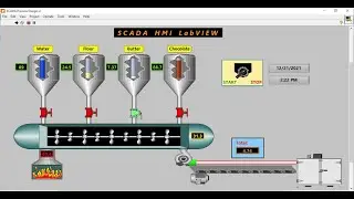 SCADA HMI Design in LabVIEW