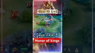 Honor of king Guan Yu 1 v 5 gameplay #honorofkings #hok