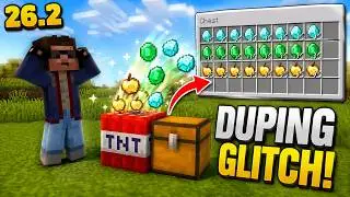 Minecraft Dupe Glitch Works on Servers?! 😱26.2 🤯 