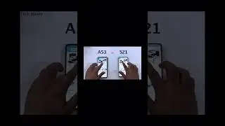 SAMSUNG A53 vs S21 Speed Test #shorts #shortvideo #short #samsung #trending #viral #fyp #subscribe