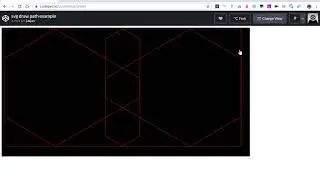 svg + javascript: drawing effect