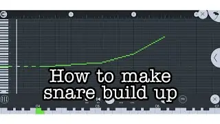 How to make snare build up in FL Studio Mobile [MOBILE STUDIO]
