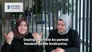 Our User Yeşim, Who Prepared for KPSS with Doping Memory, Shares Her Study Experience! 