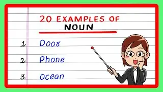 Examples of Noun | 20 Examples of Noun | in English