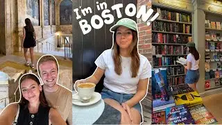 my first time in the U.S.A!! 🇺🇸 *Boston vlog* ✈️ exploring, book shopping, target & trying snacks!