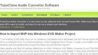 The Vista DVD Maker Won't Import Music From My Itunes