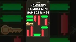 Hamster Combat Mini Game 22July24 #hamsterkombat #minigame #hamsterminigame #telegram