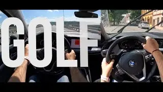 2022 VW Golf 8 vs BMW 1 F40 | POV Test Drive | Hatchback | 0-100 #car #pov #testdrive