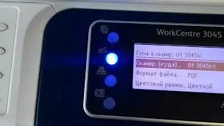 Как сканировать документы Xerox WorkCentre 3045 на компьютер