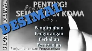KELAS 5: Cara gampang mengerjakan soal DESIMAL