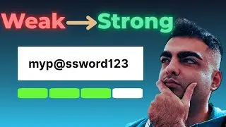 Password Strength Checker with HTML, CSS & JavaScript — Full Project for Beginners