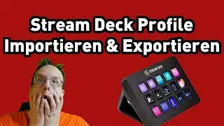 Creating an Elgato Stream Deck backup - How to import or export profiles.