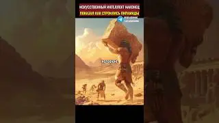 Искусственный интеллект наконец-то показал как строились древние пирамиды