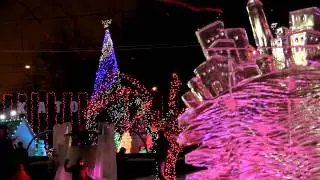 Фестиваль "Свет Рождества" парк "Красная Пресня" - Christmas Moscow Russia Holdman