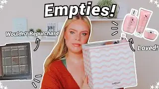 Makeup and Beauty Empties// Products I've used up in the last 3 months