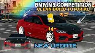 BMW M5 CLEAN LIVERY/BUILD || CAR PARKING MULTIPLAYER || NEW UPDATE V4.8.9.4.5 || M5 BODYKITS