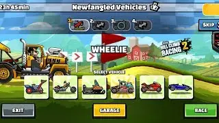 hill climb racing 2 - Newfangled Vehicles - New Team Event