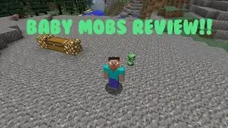 Mine Craft: Baby Mob's Mod Review!