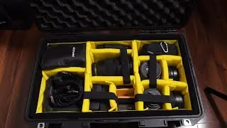 Pelican Air 1525 Travel Case With Padded Dividers and Camera Setup