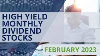 Best Monthly High Dividend Stocks to Buy in 2023