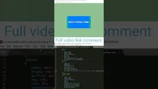 CSS Mouse Hover 3D Rotate Effect - Shorts video - Web Tutorial Tamil || 