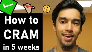 How to CRAM for the FEBRUARY 2024 ACT Exam | Tips from a 33-Scoring Crammer