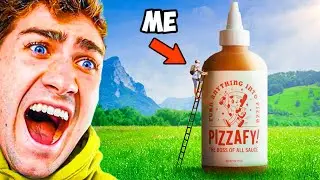 I Built Airrack The Worlds Largest Pizzafy Bottle!
