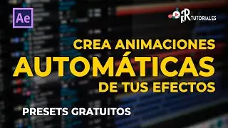 Cómo crear ajustes preestablecidos de efectos en After Effects - Tutoriales en español