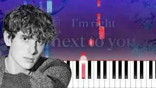 Jvke - Next To You (Piano Tutorial)