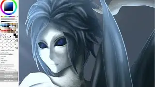 Queen of Darkness - Sylvari [SpeedPaint]