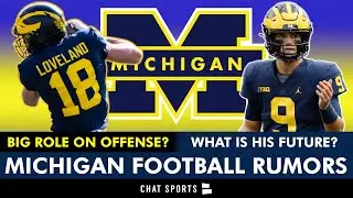 Michigan Football Rumors On Colston Loveland’s Huge Role, Offensive Game Plan & JJ McCarthy’s Future