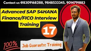 Advanced SAP S4HANA Finance Interview Training -17: SAP FICO Interview Preparation