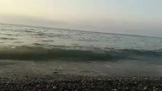 Black sea waves in november