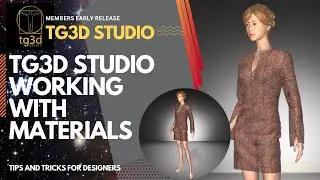TG3D Studio - Working with Materials