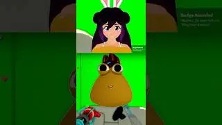 Pou is SOOOO Cute! 💩 #pou #roblox